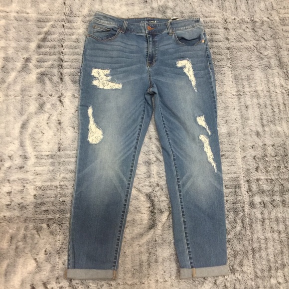 chicos distressed jeans